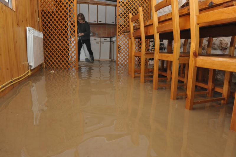 Inundaciones en Viana de Cega (Valladolid)