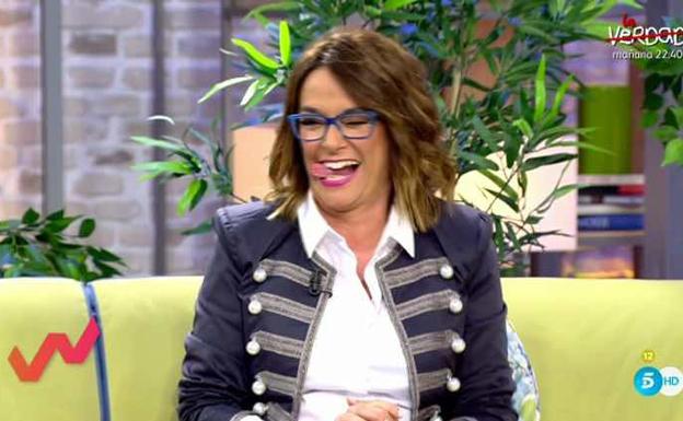 Toñi Moreno comentó, entre risas:«El portero del Liverpool está buenísimo»