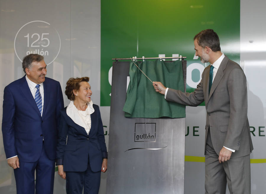 Fotos: Felipe VI visita Gullón en su 125 aniversario