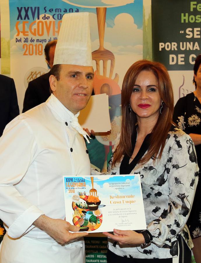 Fotos: Inauguración de la Semana de Cocina Segoviana