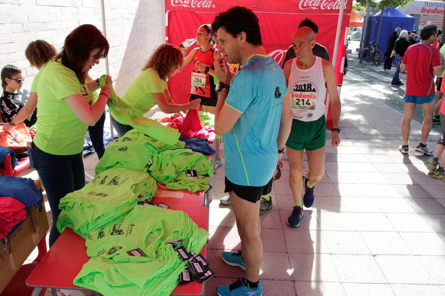 El triatleta vasco Gorka Lucena y la salmantina Lourdes Lobato se han impuesto en el XXI Cross Policía Local de Salamanca que se ha celebrado sobre un recorrido de algo más de 9 kilómetros