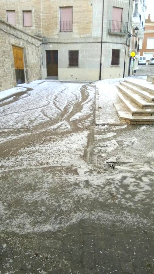 Fotos: Una tormenta de granizo causa importantes daños en Baltanás