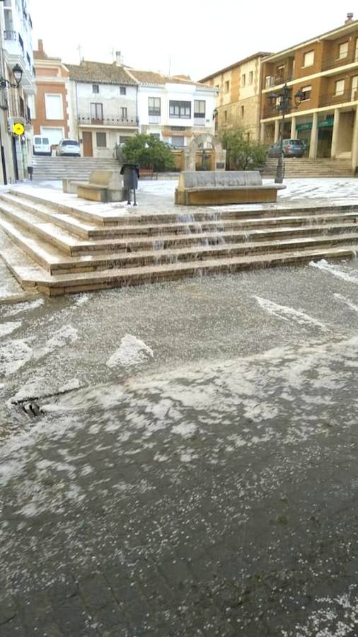 Fotos: Una tormenta de granizo causa importantes daños en Baltanás