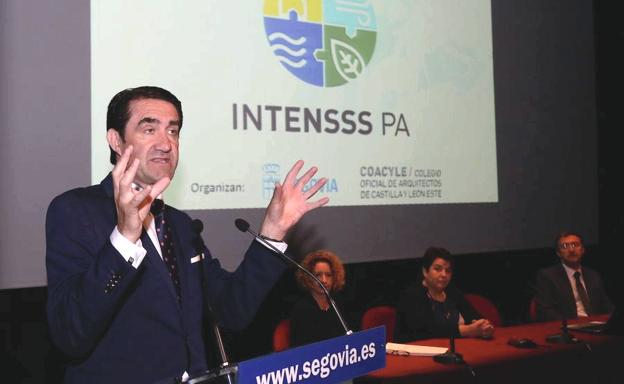 Suárez-Quiñones, durante su intervención en la jornada.