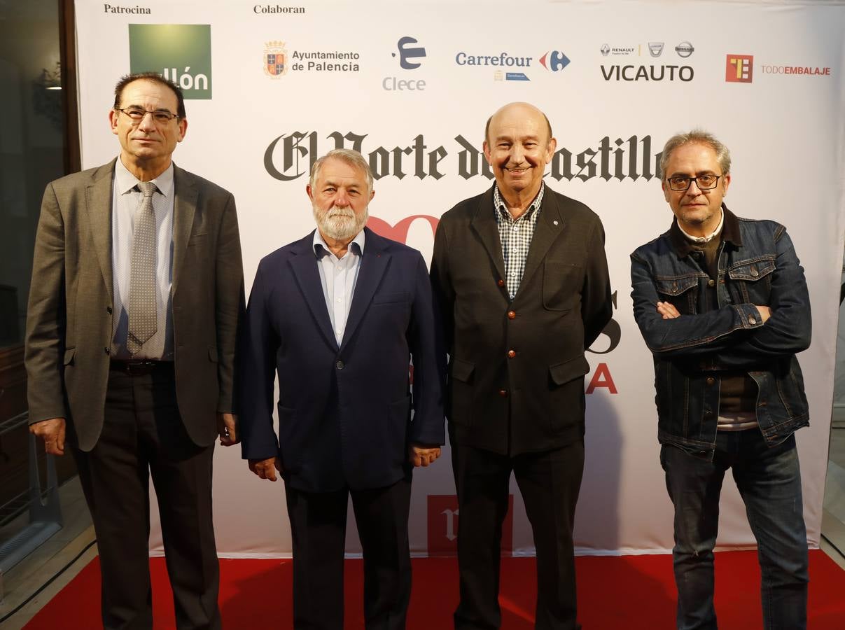 Sabino Herrero, Carlos Morchón, Isidoro del Amo y Txomín Pérez.