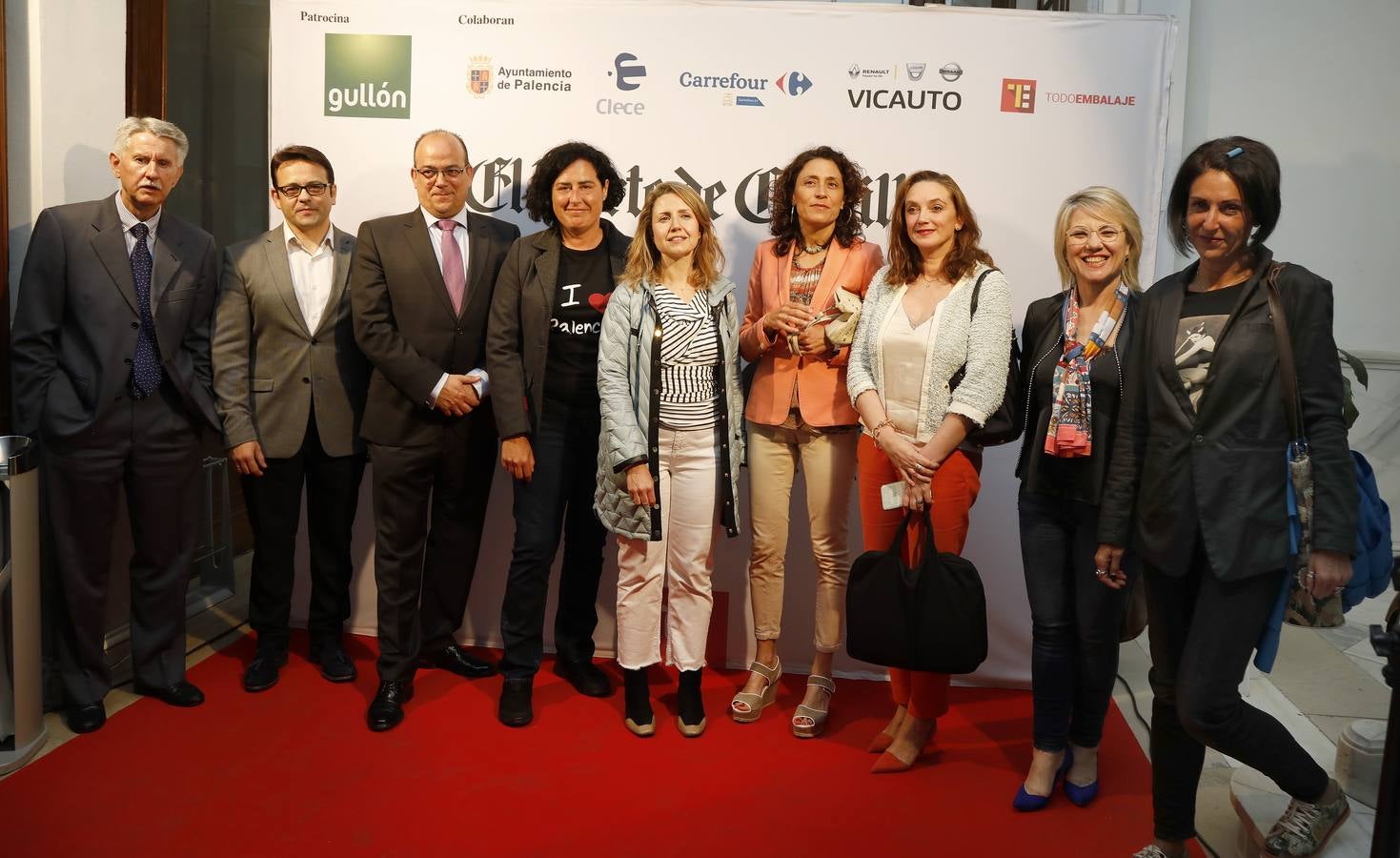 Mariano Valero, Luis Miguel García, Luis Miguel Cárcel, Montserrat Marín, Laura León, María Rosa Martínez, Aurora González, María José Ortega y Concha Antón.