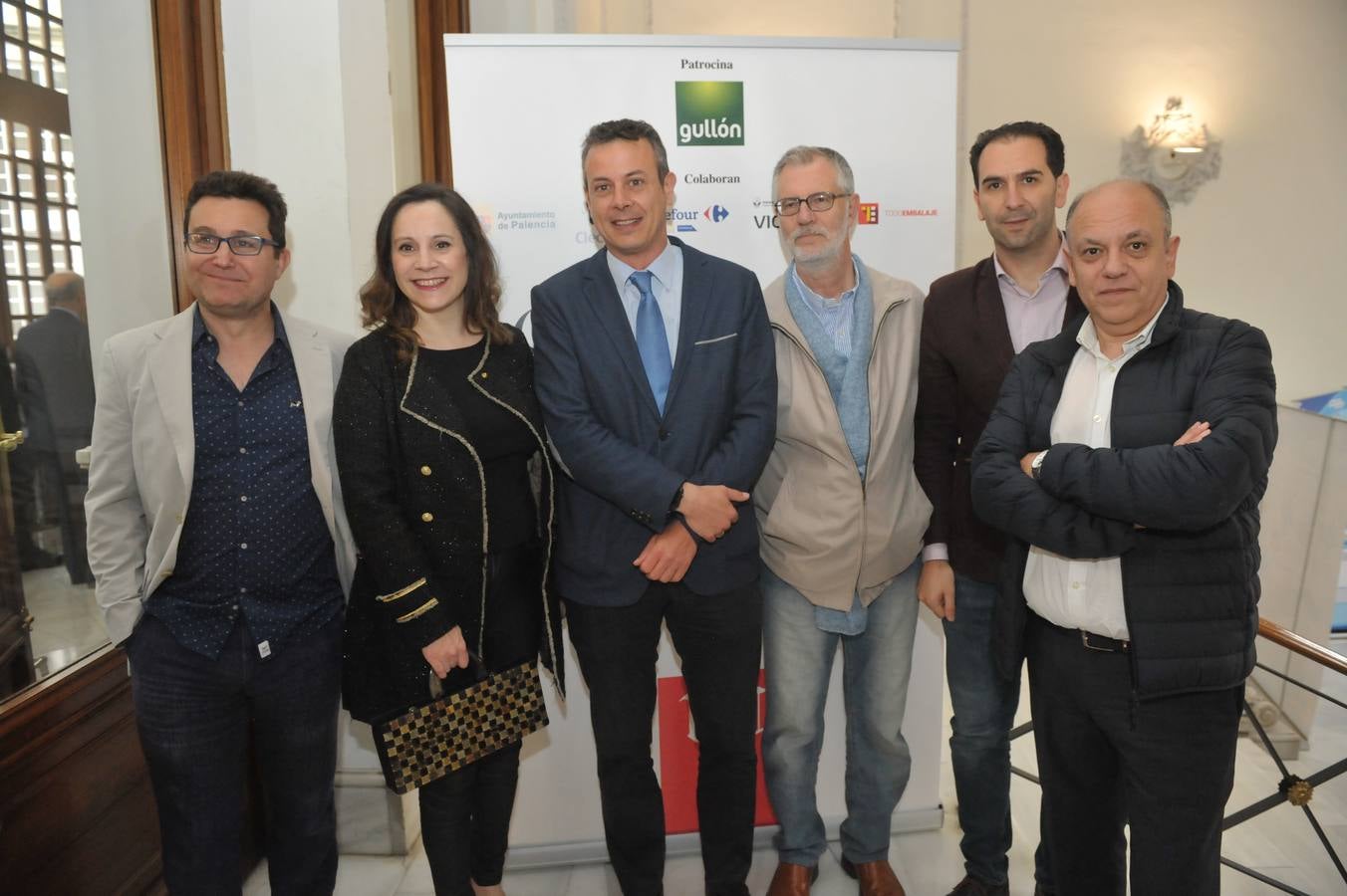 Raúl Muñoz, Vanesa Ezquerra, Juan Pablo Izquierdo, Juan Lerones, Mario Simón y Antonio Peláez.