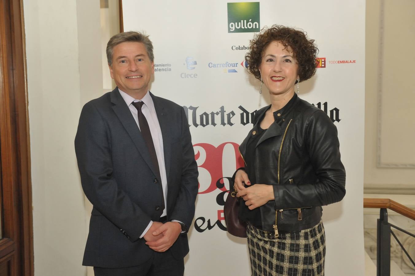 José Manuel Millán y Carmen Martín.