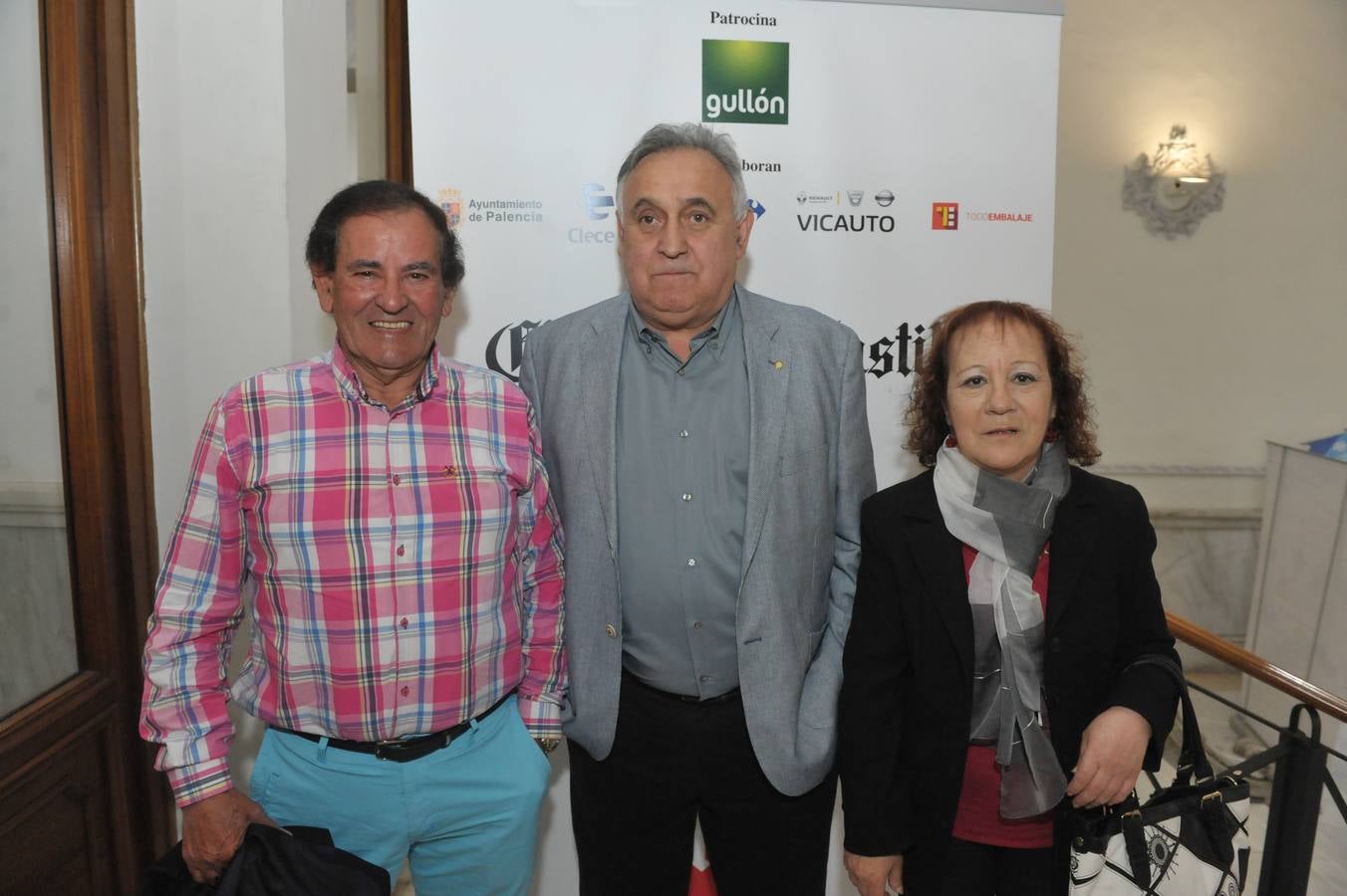 Mariano Haro, Alberto Rodríguez y Conchi Sáez.