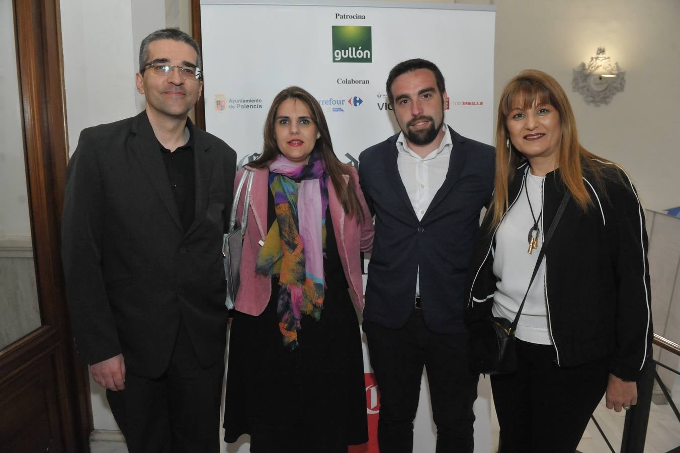 José C. Herrero, Raquel López, Ernesto Martín y Maribel Campos.