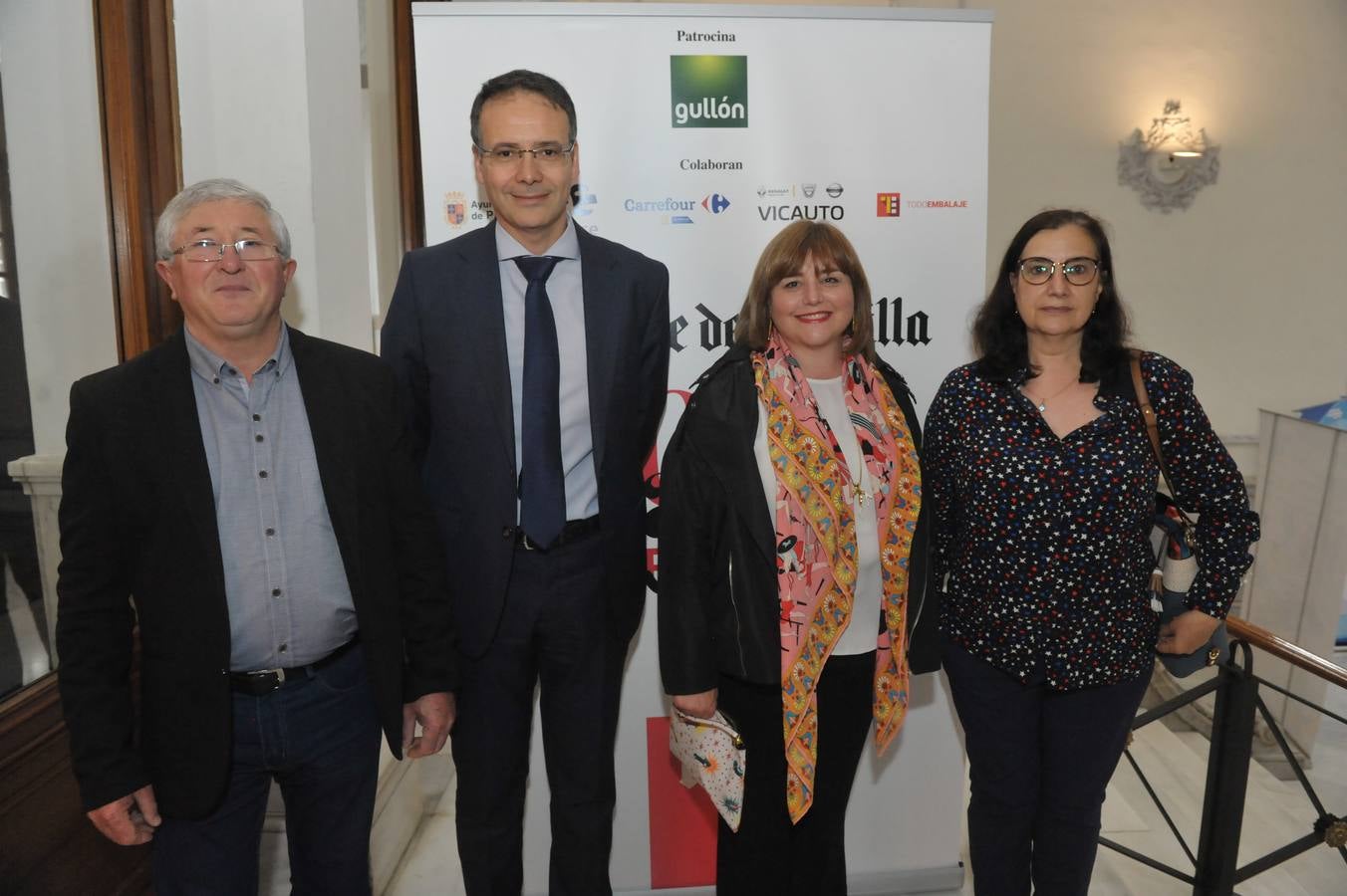 Francisco Fernández, Eduardo García, Estela Redondo y Blanca García.