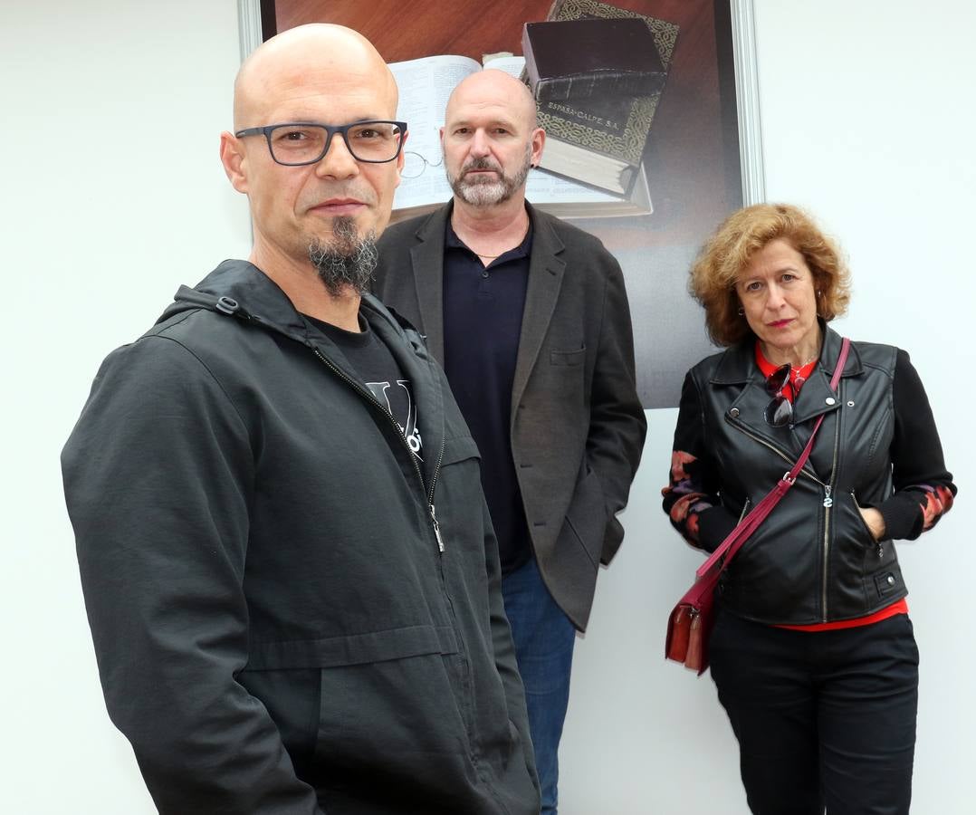 Fotos: María Dueñas, César Pérez Gellida y Salvador Robles en la Feria del Libro de Valladolid