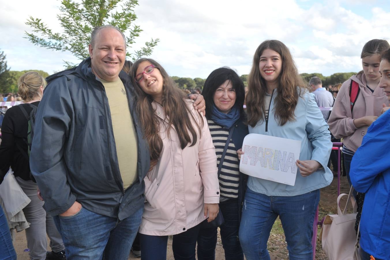Fotos: Asistentes al concierto de Operación Triunfo en Valladolid (1/2)