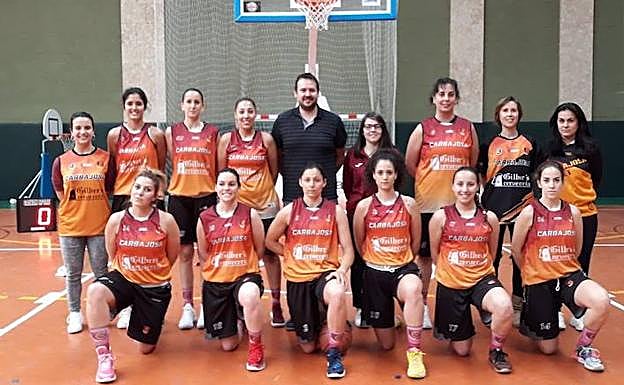 Plantilla del Carbajosa femenino. 