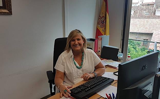 María José Anocíbar, letrada de la Administración de Justicia del Juzgado de Violencia sobre la Mujer