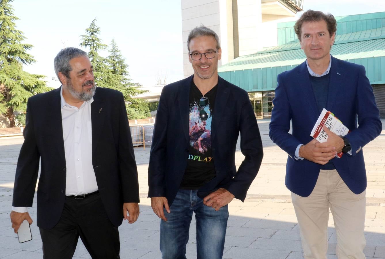 El finalista del Global Teacher Prize presentó su libro '¿Cuánto pesan las nubes?' en el Museo de la Ciencia de Valladolid