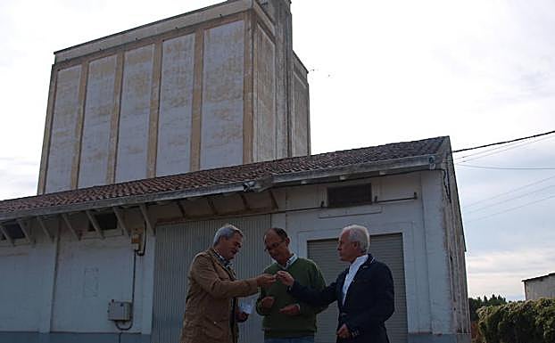 Silo de Torquemada, que no sale a subasta.