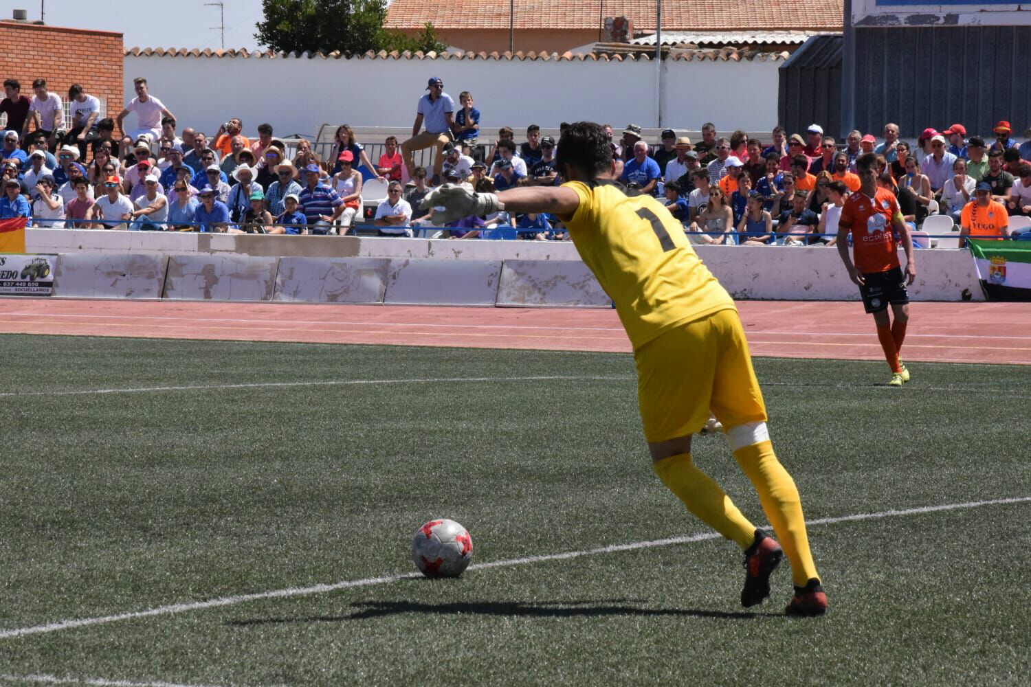 Unionistas Salamanca cayó por la mínima en su visita al Yugo Socuéllamos (1-0) que se pone en ventaja en la eliminatoria definitiva por el ascenso a Segunda División B