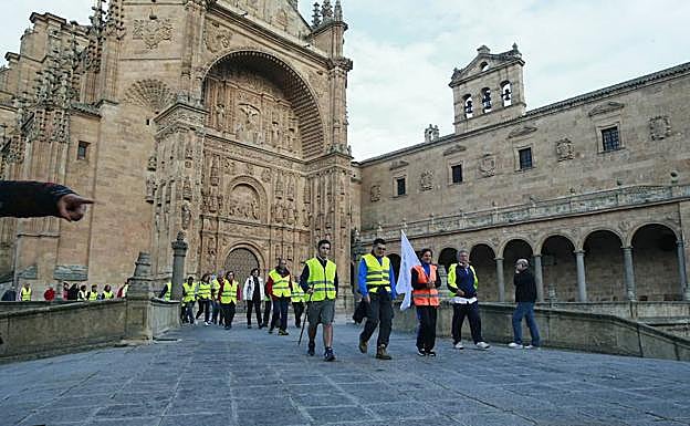 Imagen de archivo de una peregrinación a Las Veguillas.