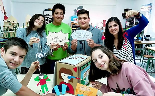 Alumnos del instituto Montaña Palentina, finalistas en un concurso nacional