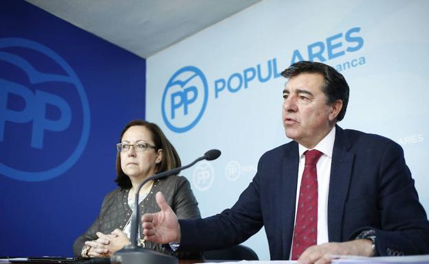 María Jesús Moro (PP), José Antonio Bermúdez de Castro (PP).