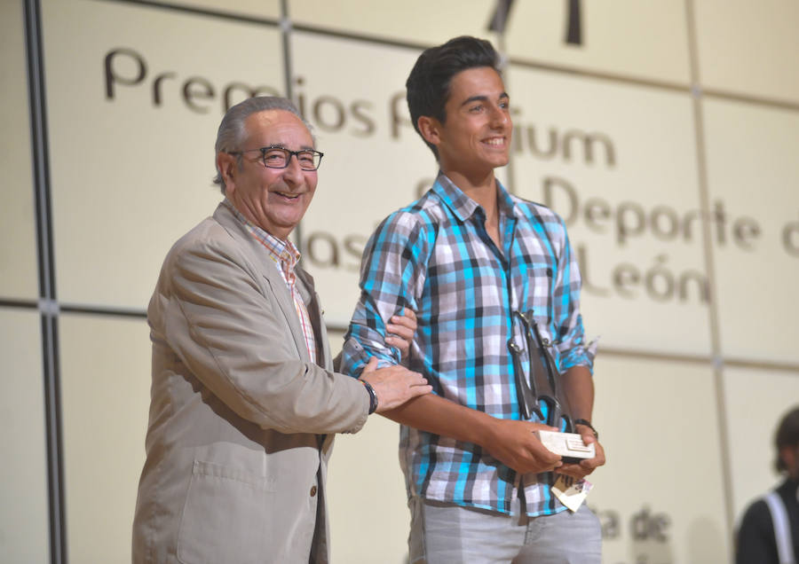 El auditorio Miguel Delibes volvió a ser un año más el escenario elegido por la Junta de Castilla y León para hacer entrega de los Premios Podium a los mejores deportistas de Castilla y León en el año 2017.