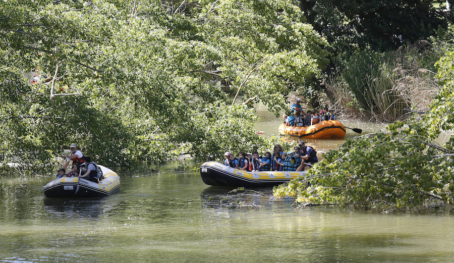 Fotos: Descenso por el río Carrión de los alumnos del Jorge Manrique