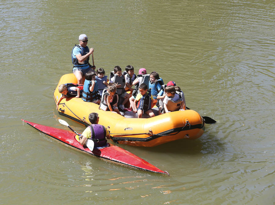 Fotos: Descenso por el río Carrión de los alumnos del Jorge Manrique