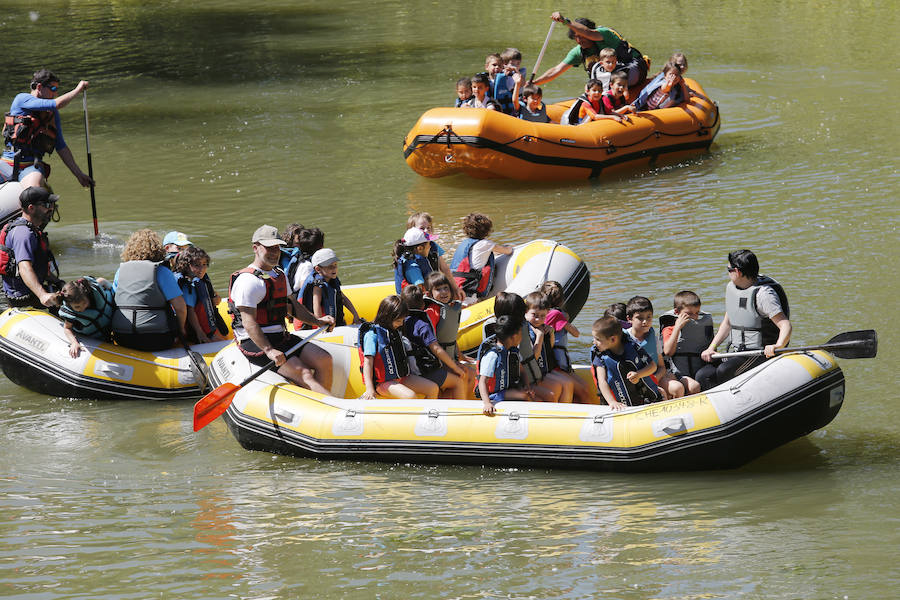 Fotos: Descenso por el río Carrión de los alumnos del Jorge Manrique