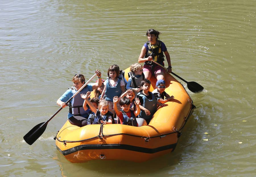 Fotos: Descenso por el río Carrión de los alumnos del Jorge Manrique