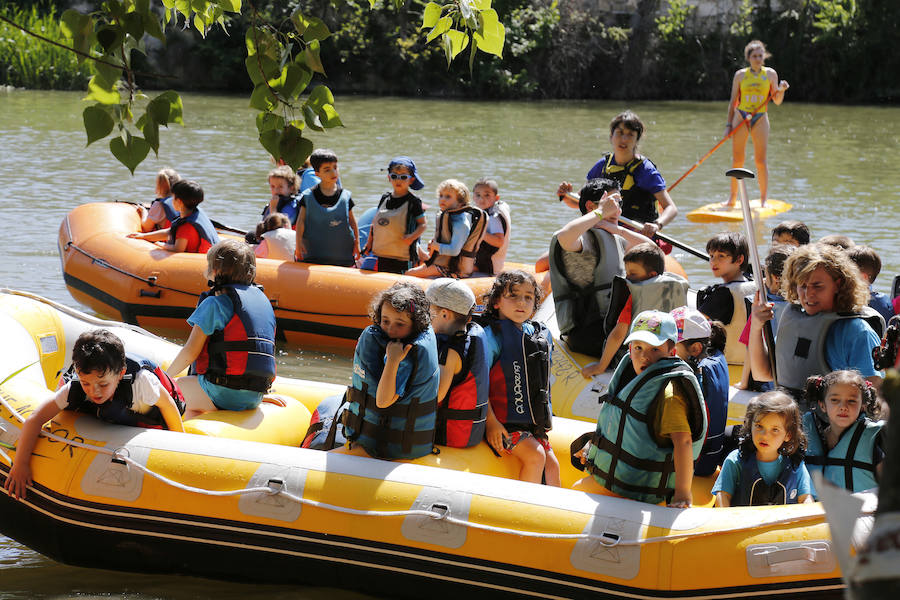 Fotos: Descenso por el río Carrión de los alumnos del Jorge Manrique