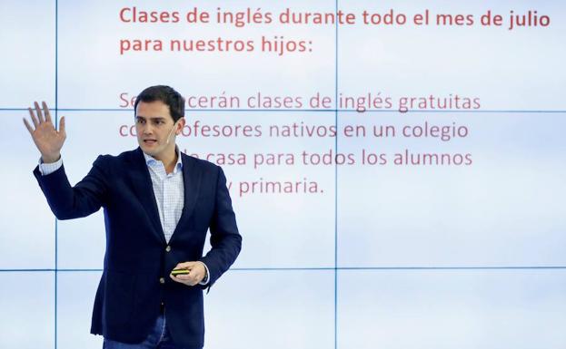 Albert Rivera pide la dimisión de Óscar Puente por su comentario a Pilar Vicente