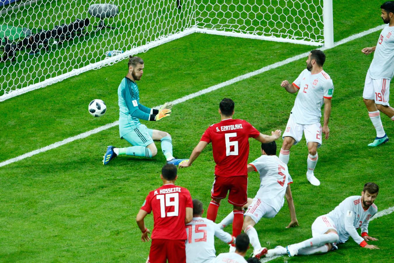 Fotos: Gol anulado a Irán ante España