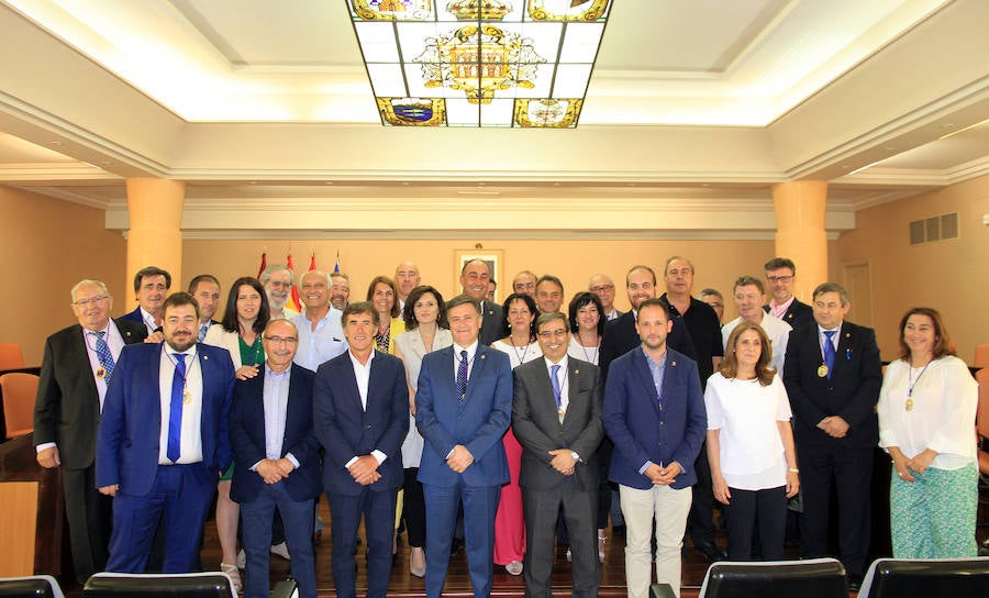 Fotos: Pedro Delgado, Hijo Predilecto de la Provincia