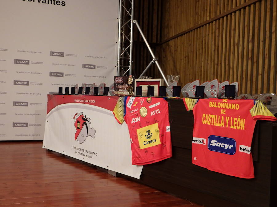 Fotos: Gala de los Premios 2018 de la Federación de Balonmano de Castilla y León