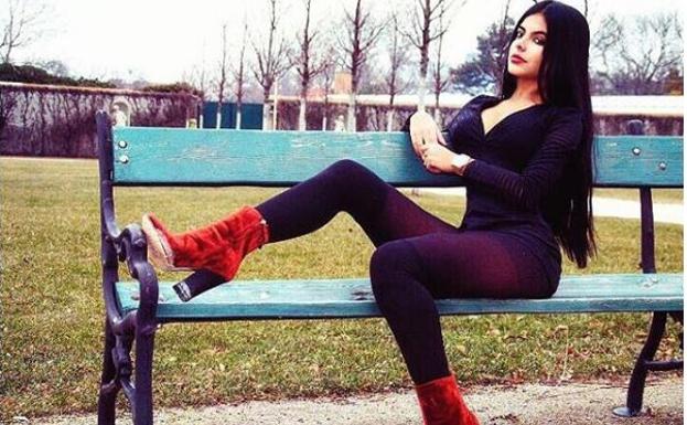 Mariana Pares en una imagen publicada en su cuenta de Instagram. 