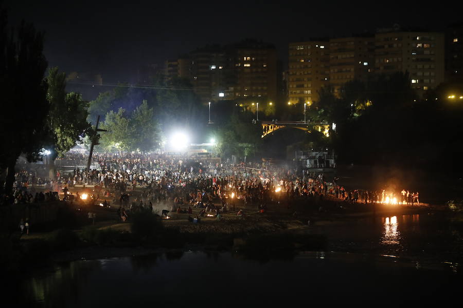 Fotos: La celebración de la Noche de San Juan 2018 en Valladolid