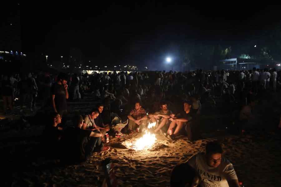 Fotos: La celebración de la Noche de San Juan 2018 en Valladolid