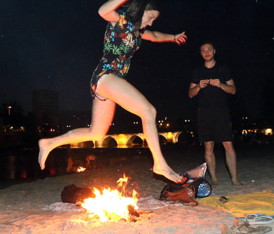 Fotos: La celebración de la Noche de San Juan 2018 en Valladolid