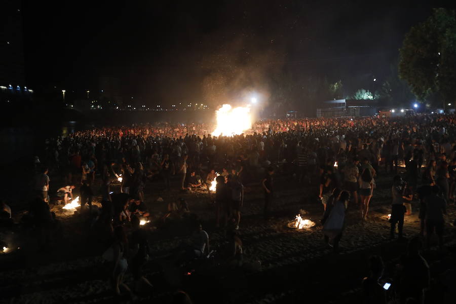 Fotos: La celebración de la Noche de San Juan 2018 en Valladolid