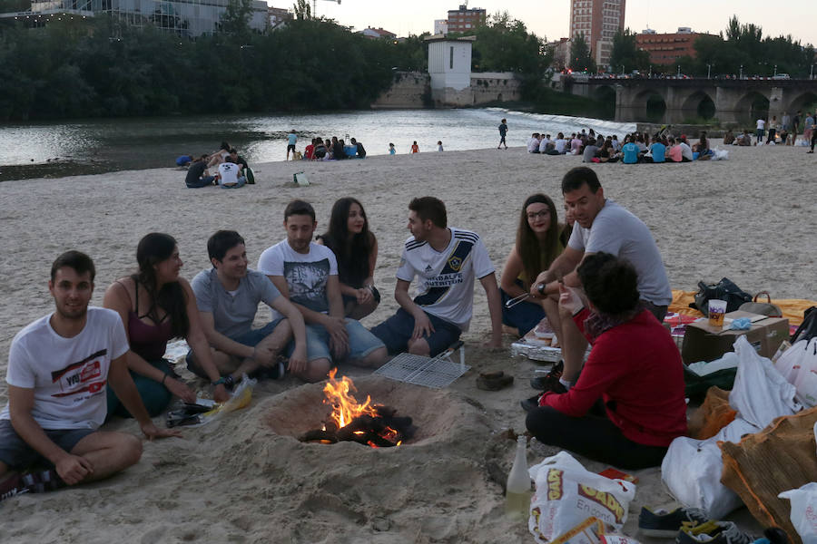 Fotos: La celebración de la Noche de San Juan 2018 en Valladolid