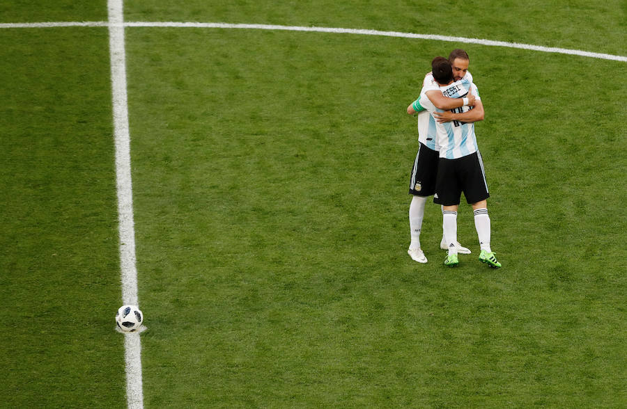 Fotos: Nigeria-Argentina, en imágenes