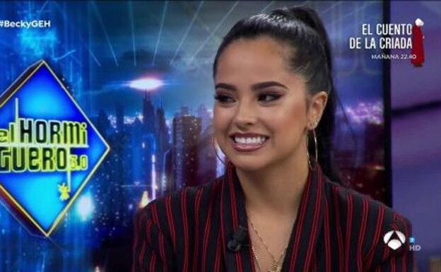 Becky G en 'El Hormgiuero'. 