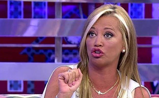 Belén Esteban en 'Sálvame'. 