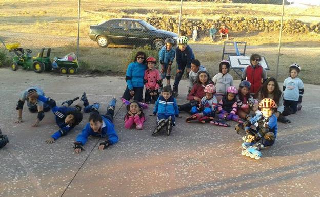 Comienzan los talleres de patinaje en veinte pueblos de Palencia
