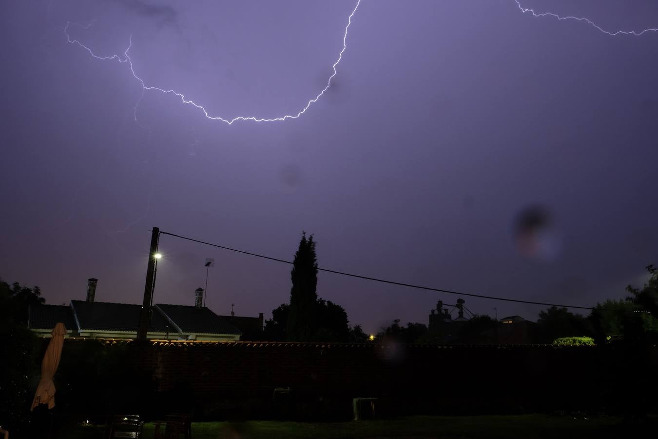 Fotos: Tormenta eléctrica en Mojados