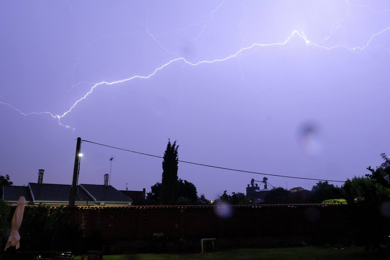 Fotos: Tormenta eléctrica en Mojados