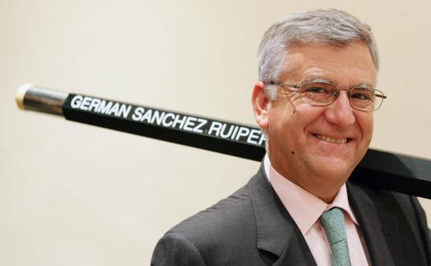 Antonio Basanta Reyes, en su época como director general de la Fundación Germán Sánchez Ruipérez