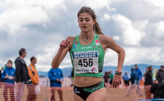 Águeda Muñoz, durante una anterior competición.