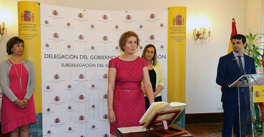 Fotos: Lirio Martín toma posesión como subdelegada del Gobierno en Segovia